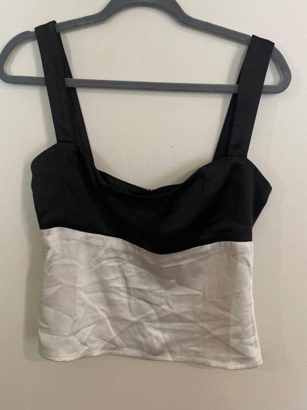Princess Polly Chantell Top in Black and Cream